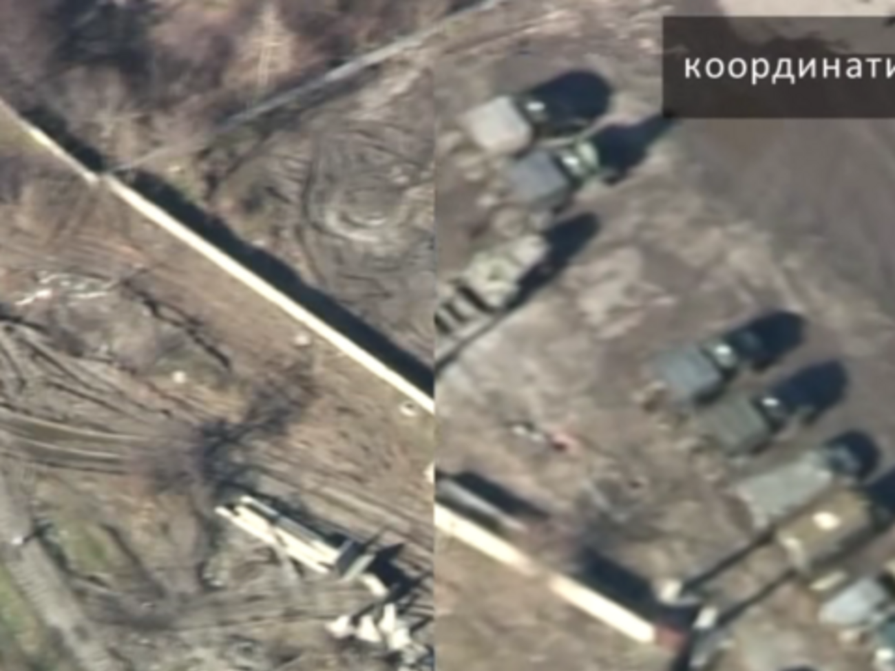 Полк "Днепр-1" обнаружил скопление военной техники в Донецке. Видео