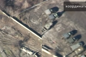 Полк "Днепр-1" обнаружил скопление военной техники в Донецке. Видео