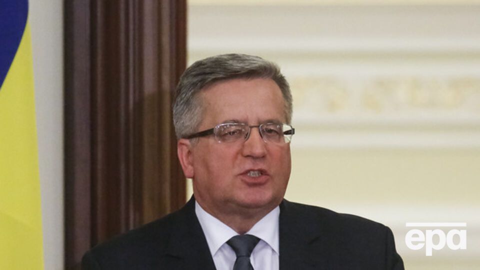 Коморовский уверен, что на нынешних условиях сотрудничать с Кремлем невозможно