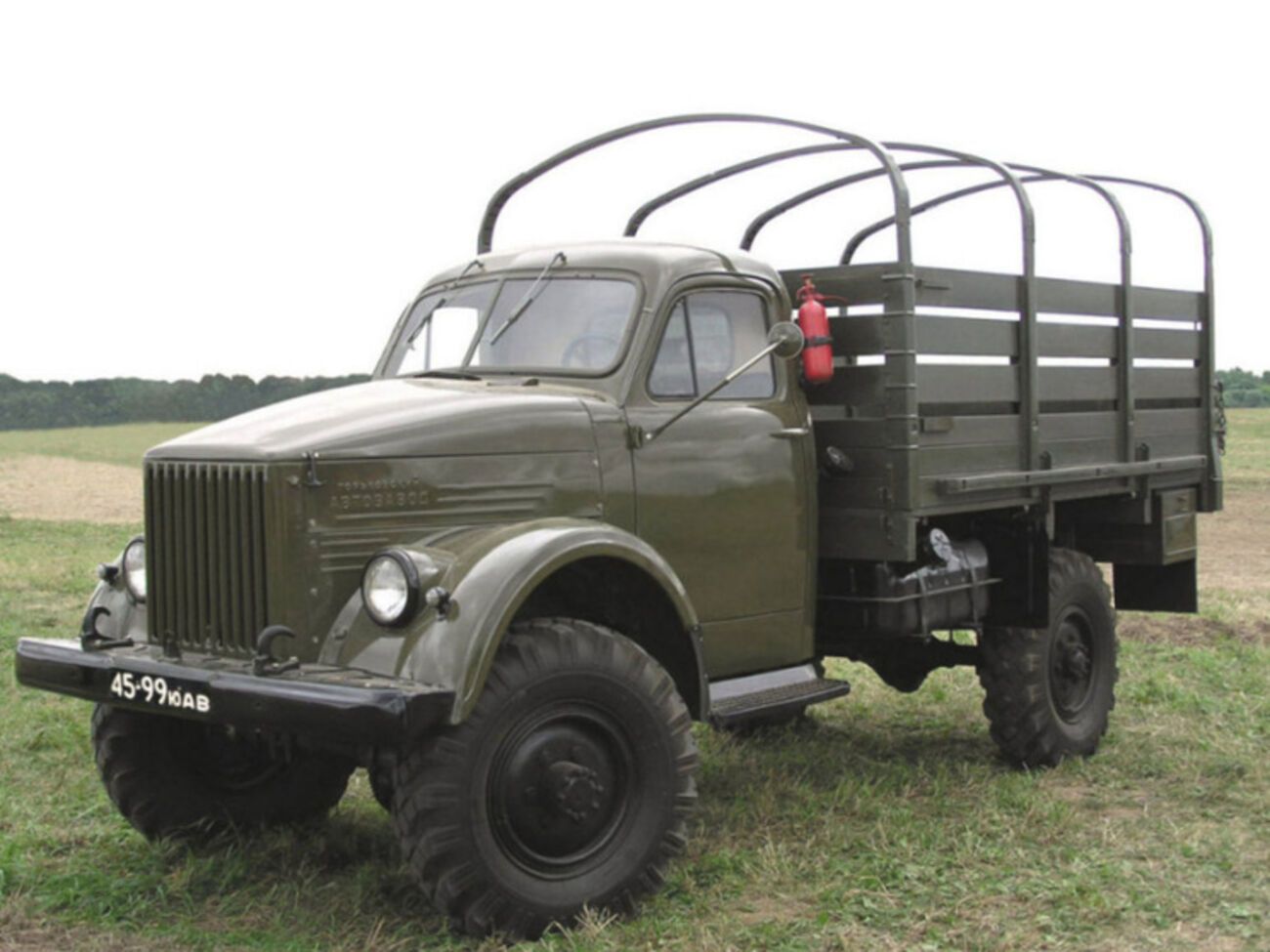 Грузовик ГАЗ-63, который примет участие в автопробеге