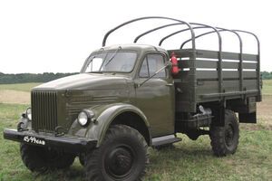Грузовик ГАЗ-63, который примет участие в автопробеге