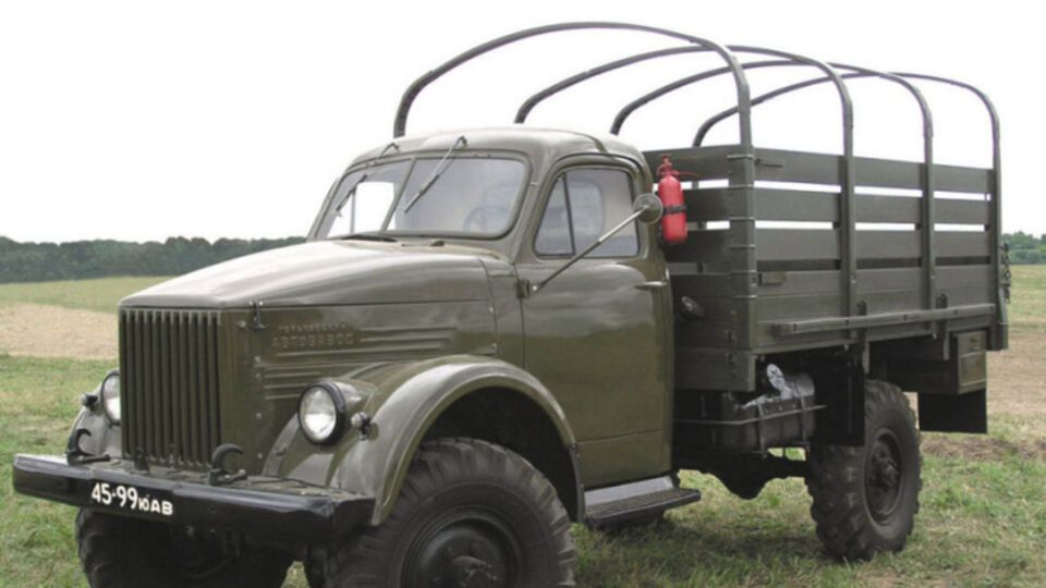 Грузовик ГАЗ-63, который примет участие в автопробеге