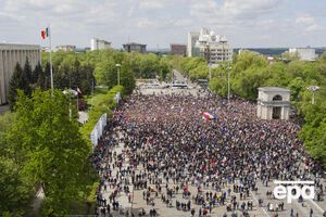 Организаторами акции протеста выступили представители Гражданской платформы "Достоинство и правда"