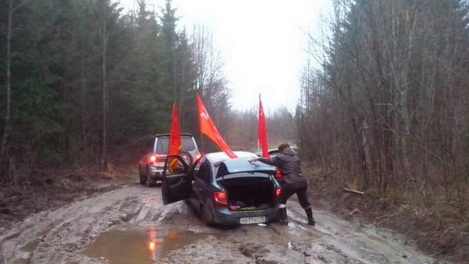 Российские дороги заставили 4/5 участников пробега повернуть назад