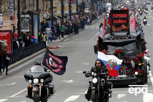 Половину колонны российских байкеров под Мюнхеном составили российские дипломаты на машинах с дипномерами