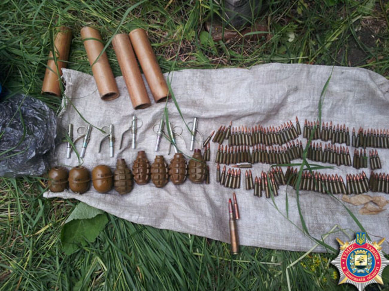 Милиционеры нашли боеприпасы