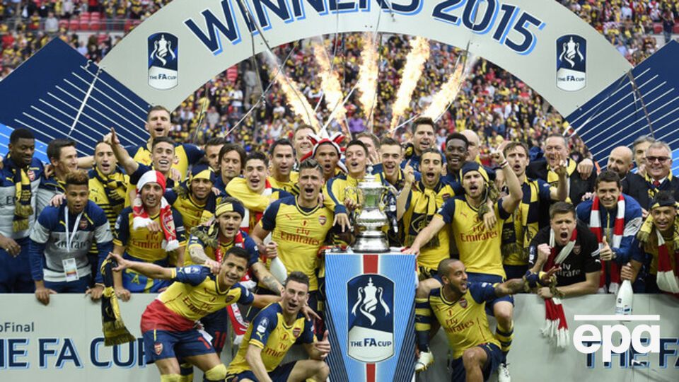 Лондонский "Арсенал" выиграл Кубок Англии по футболу. Фоторепортаж