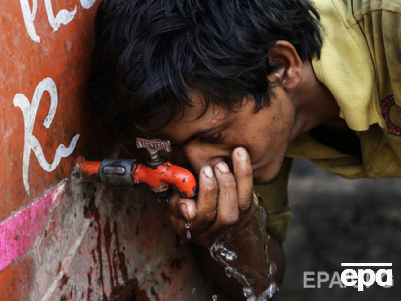 В Индии немного похолодало