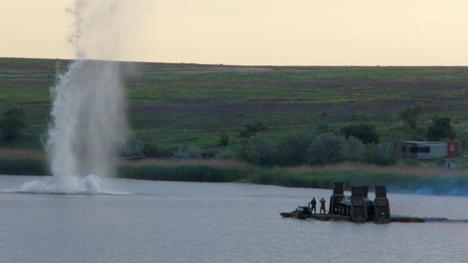 Десантники провели учения