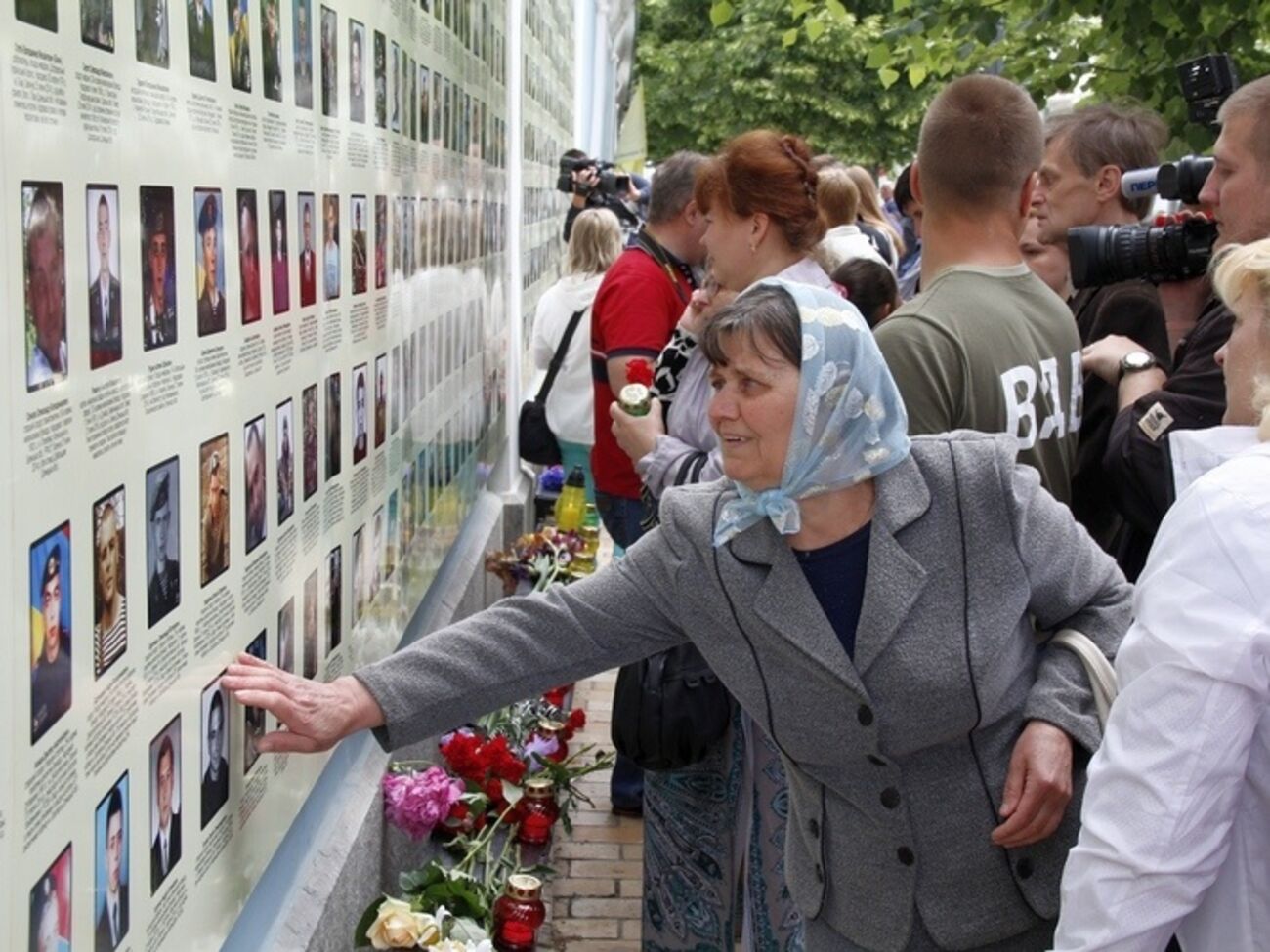 В Киеве открыли часть мемориала