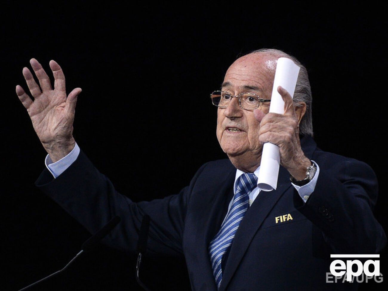 Блаттер стал жертвой заговора, считает его дочь