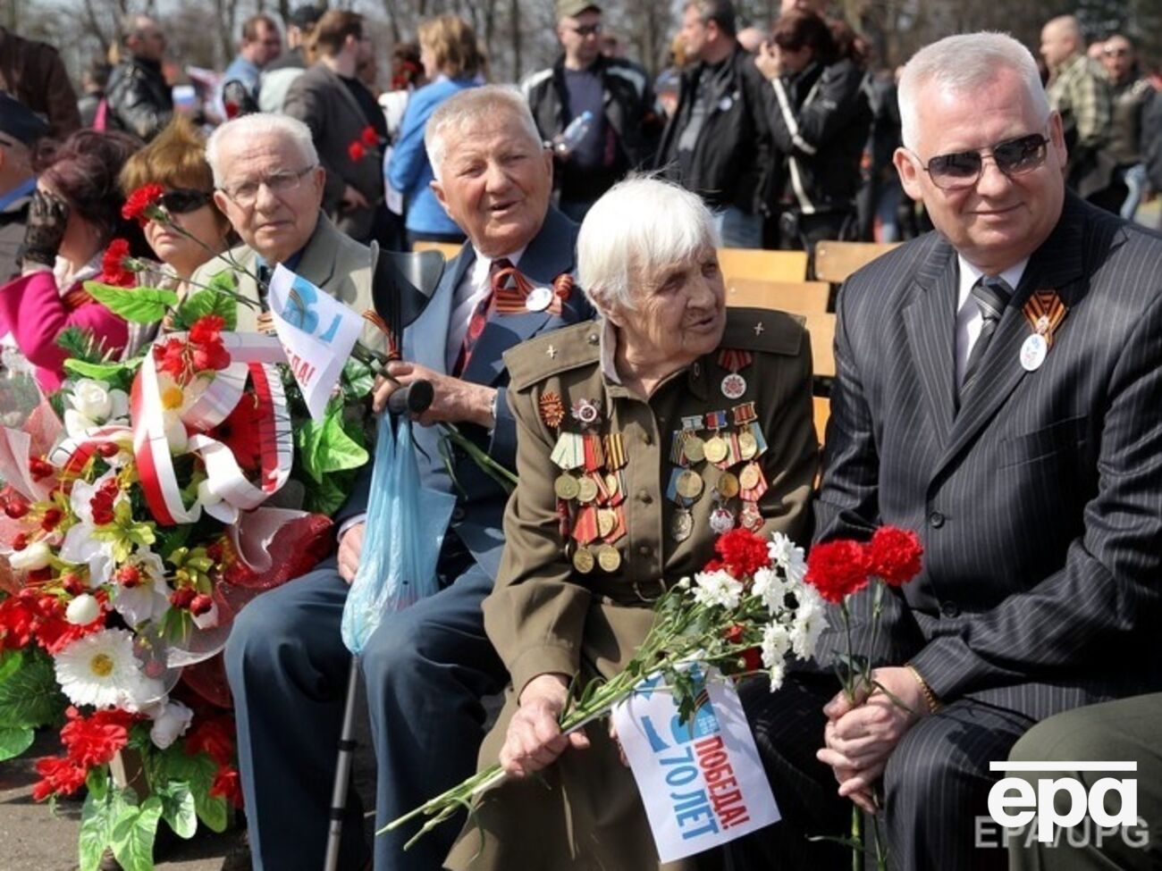 В России и Украине по разному смотрят на День Победы