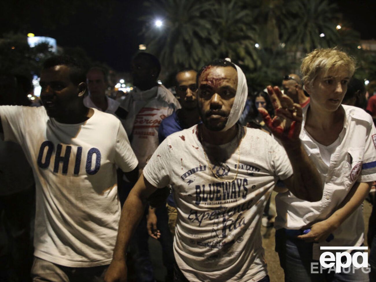 Эфиопские евреи штурмовали муниципалитет Тель-Авива