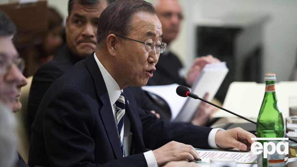 Пан Ги Мун намерен встретиться с Коморовским и Порошенко