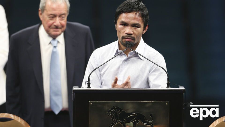 Несмотря на поражение Пакьяо, соотечественники продолжают им гордиться