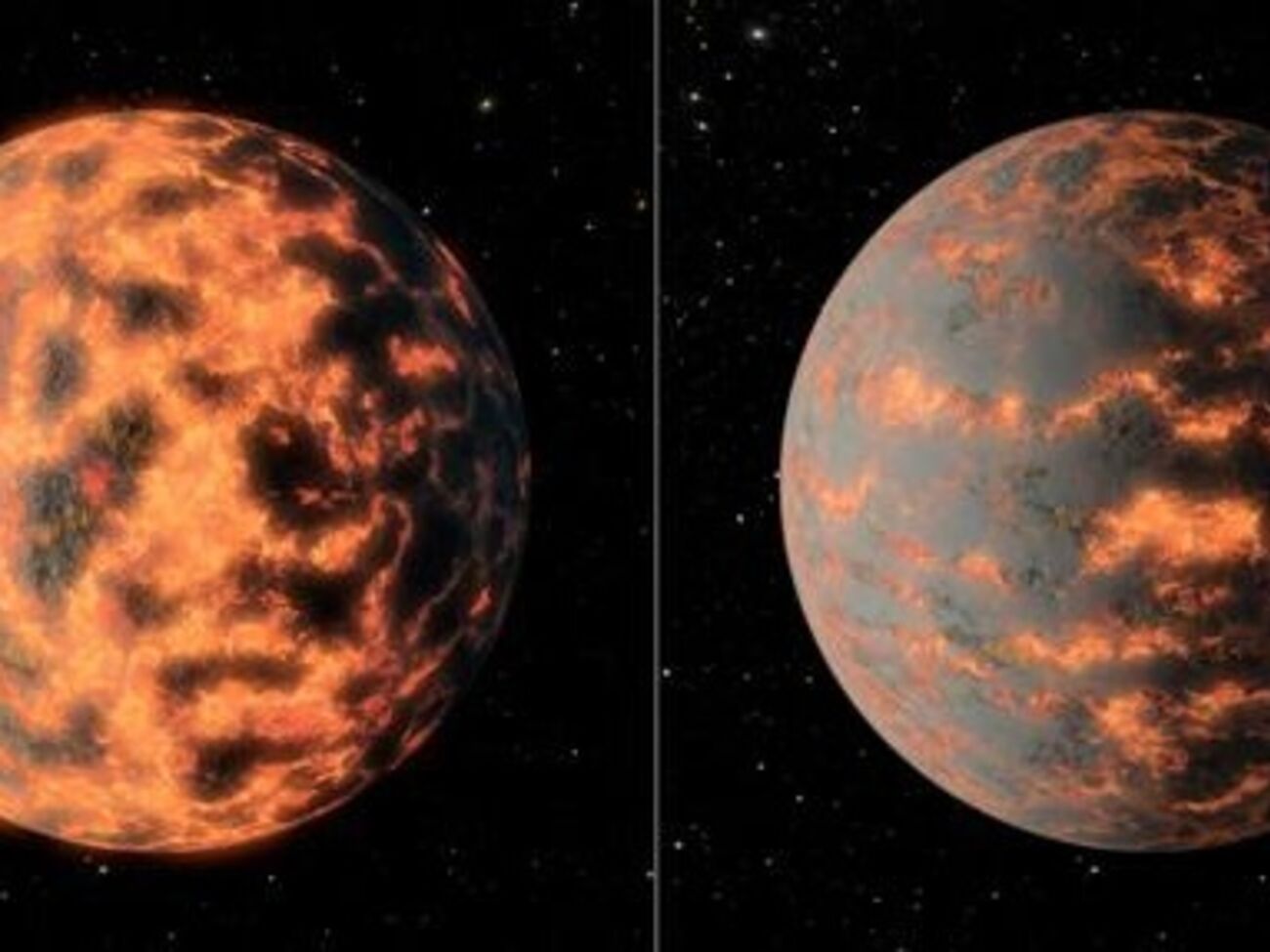 Температурные колебания могут быть следствием вулканической активности