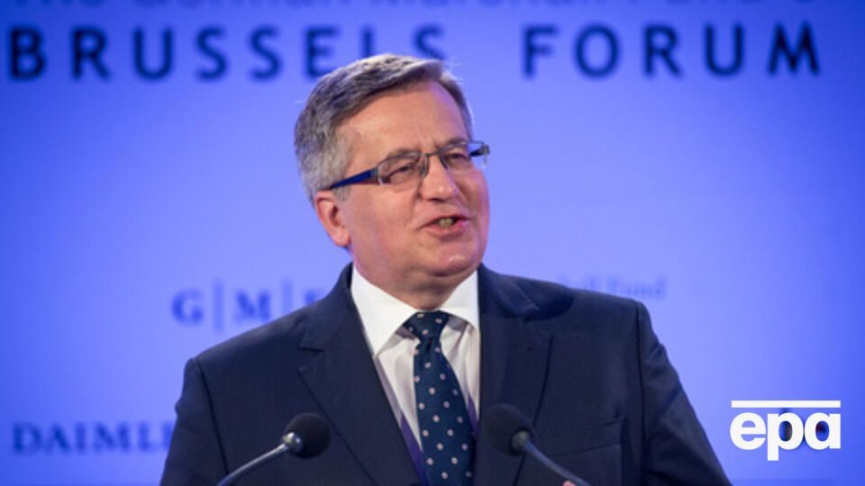 Коморовский: Украину нужно защитить от агрессии России