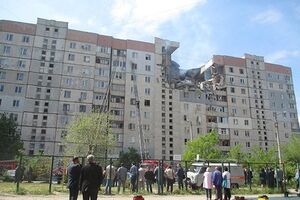 В прошлом году из-за взрыва в доме было разрушено пять квартир