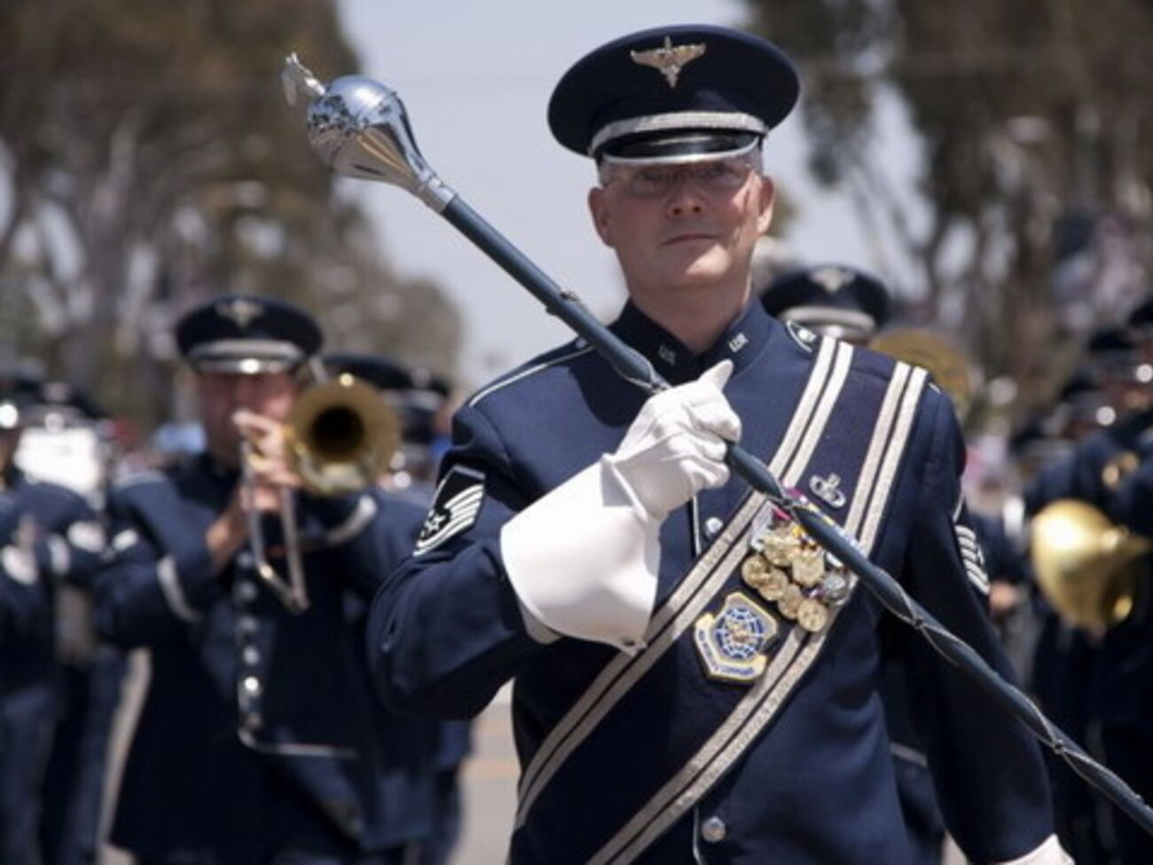 Оркестр ВВС США примет участие в параде Победы в Минске