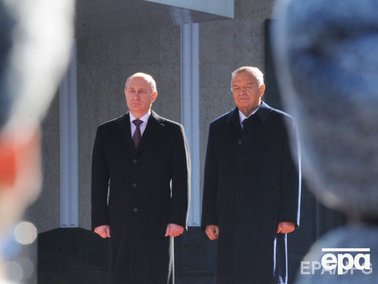 Владимир Путин и Ислам Каримов