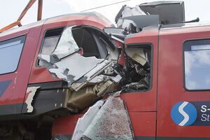 В Австрии столкнулись поезда