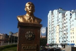 Трехметровый памятник Сталину в Липецке установили ко Дню Победы