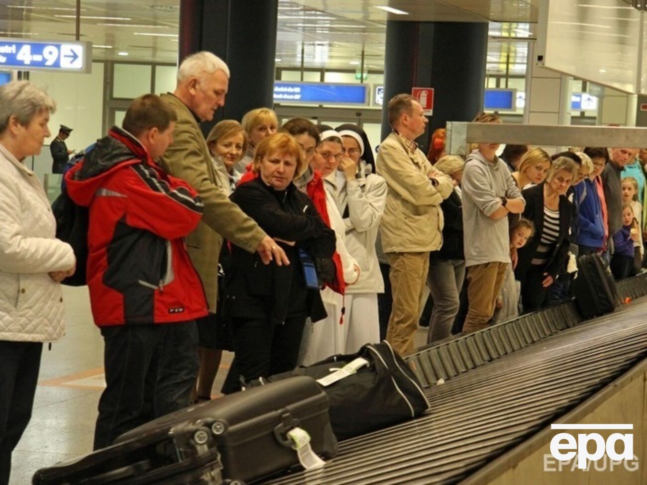 Пожар произошел в багажном отделении