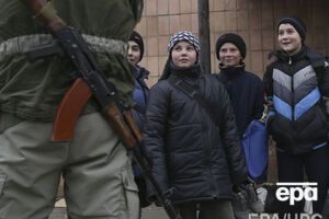Гуманитарную помощь доставили также и детям