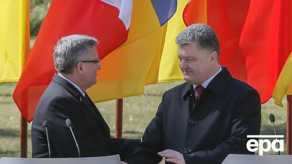 Порошенко прибыл в Польшу, где примет участие в мероприятиях, посвященных 70-летию окончания войны