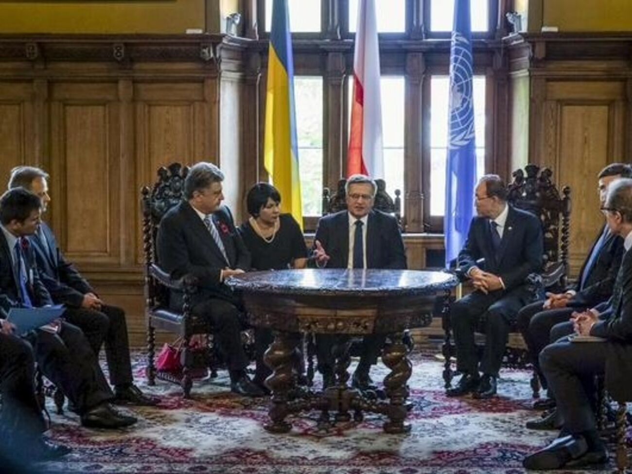 Во время встречи генсек ООН&nbsp;подтвердил, что 8 мая примет участие в мероприятиях в память погибших во Второй мировой войне в Киеве