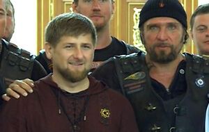 Кадыров: Горжусь своим другом, лидером "Ночных волков" Александром Залдостановым