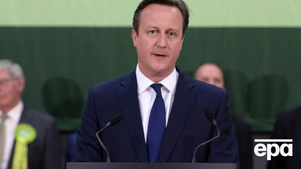 Кэмерон подтвердил предвыборное обещание консерваторов о проведении референдума, если его партия выиграет выборы