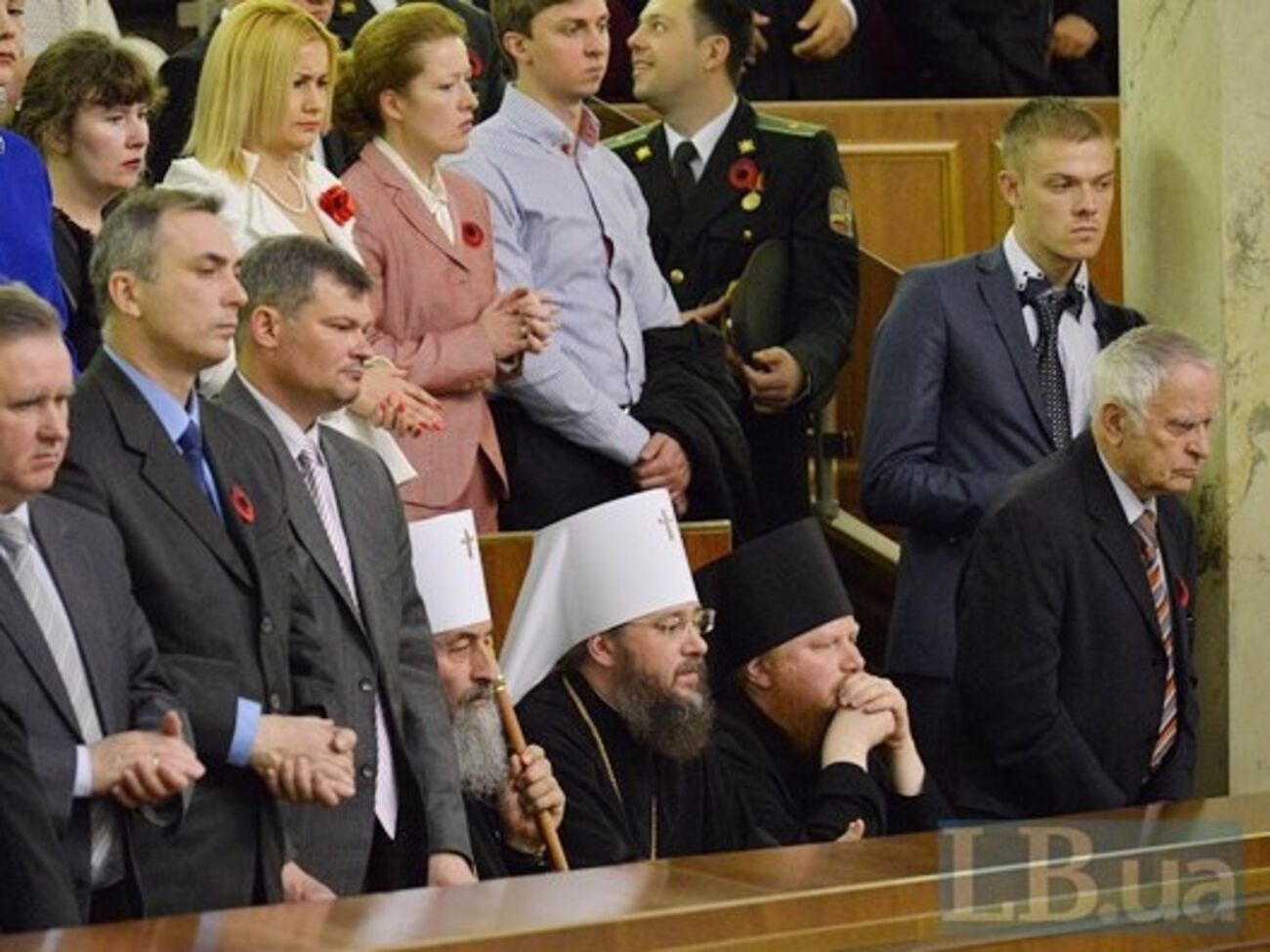 Во время заседания Верховной Рады