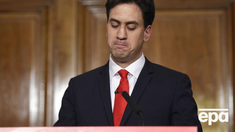 Эд Милибэнд разочарован результатом лейбористов на выборах