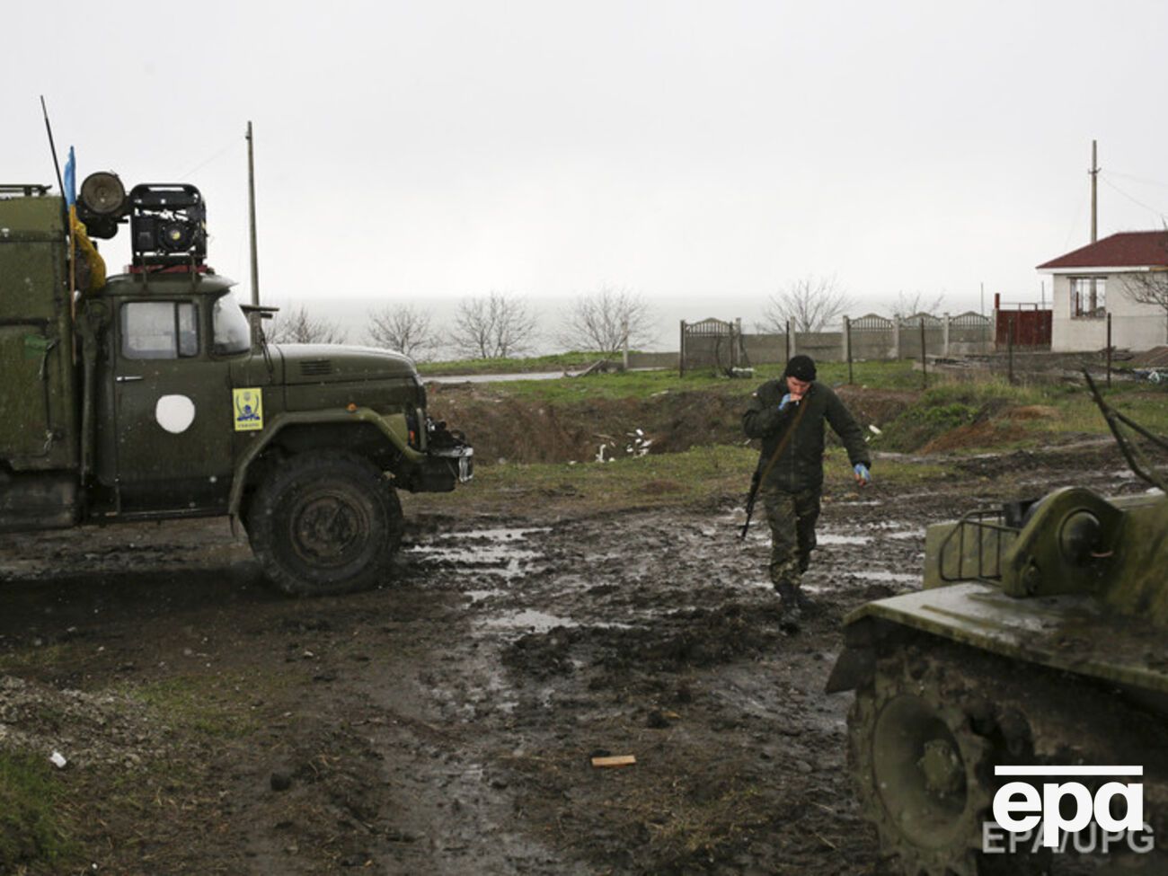 В результате обстрела ранен один военнослужащий