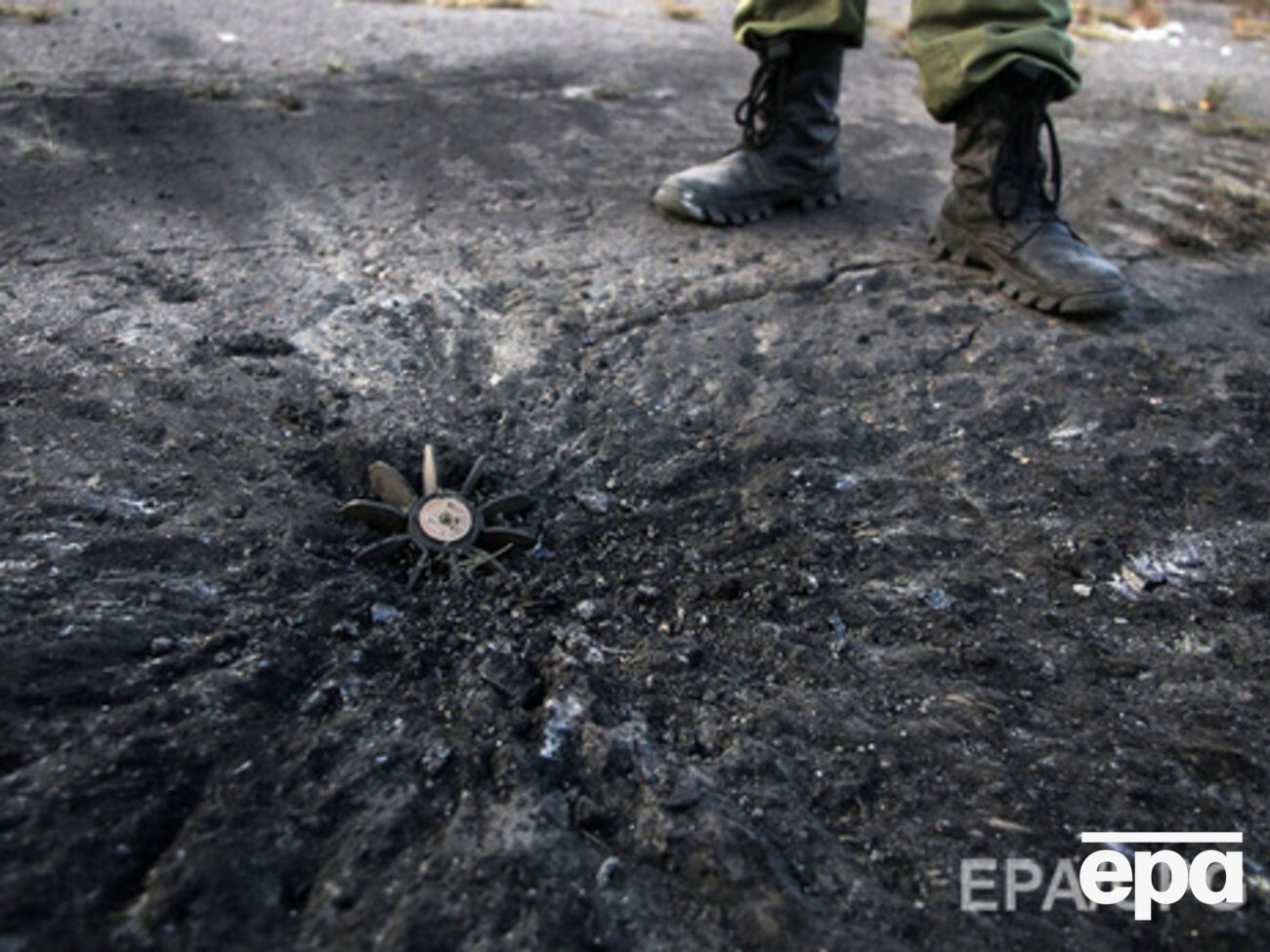 МВД: Во двор частного дома села Александровка попала мина