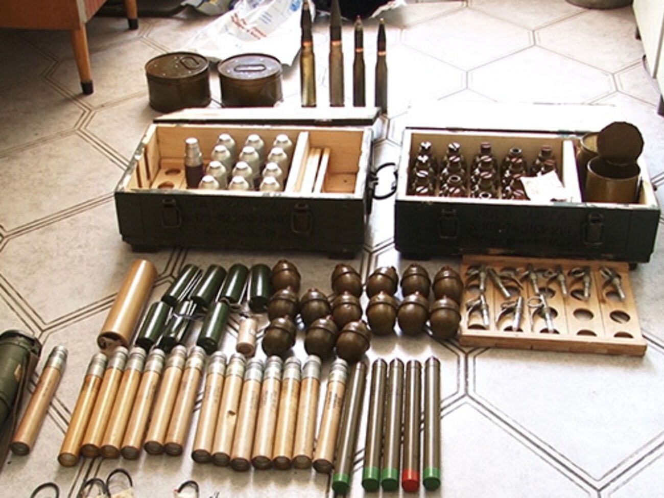 Изъятые боеприпасы направлены в Научно-исследовательский экспертно-криминалистический центр при УМВД в Ивано-Франковской области