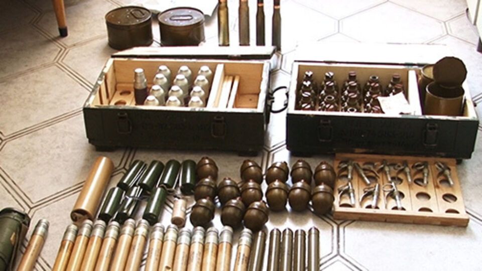 Изъятые боеприпасы направлены в Научно-исследовательский экспертно-криминалистический центр при УМВД в Ивано-Франковской области