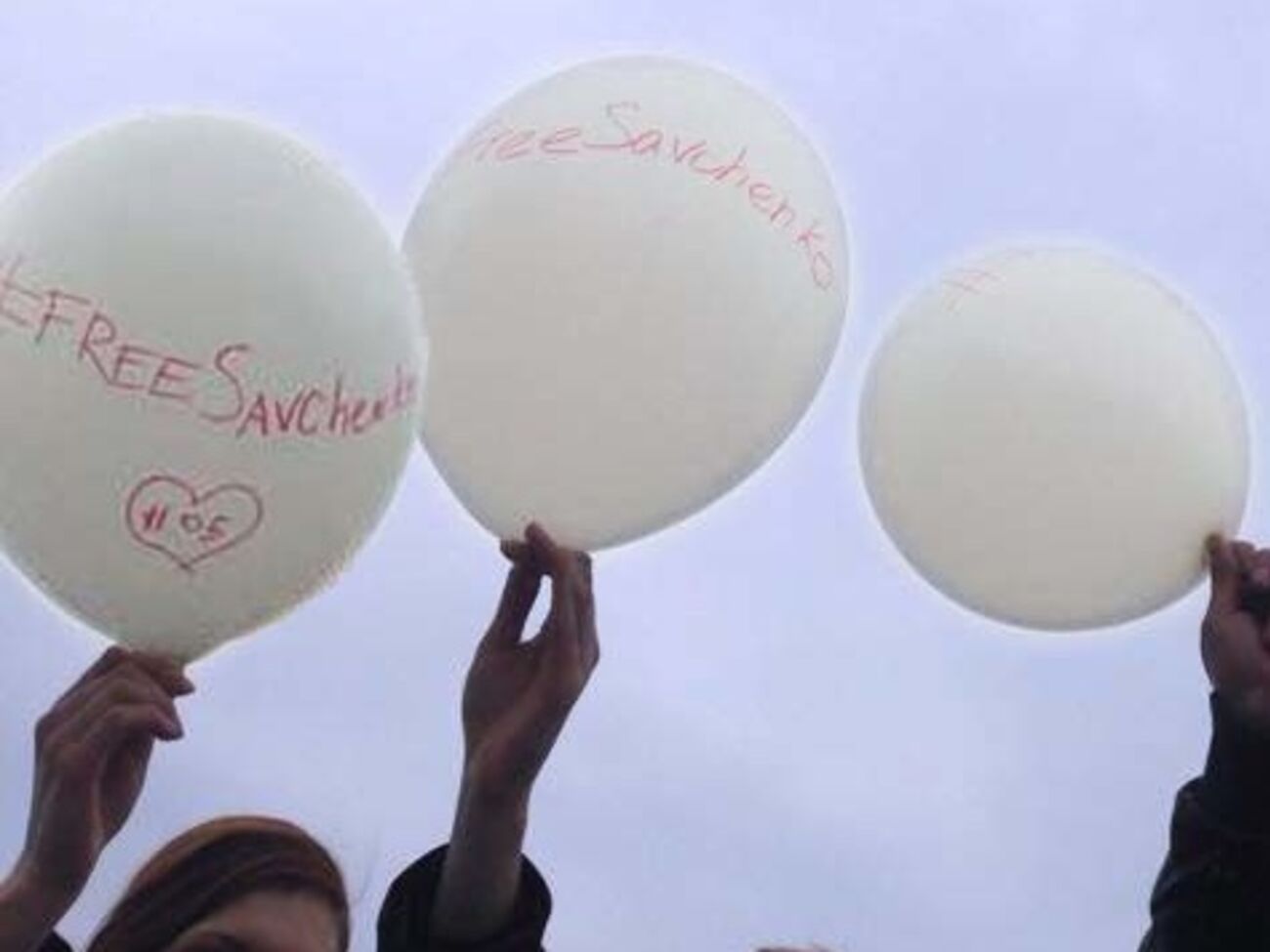 Организаторами акции выступили фонд "Открытый Диалог", Euromaidan Press, Женский консорциум Украины, Евромайдан SOS и группа общественного наблюдения "ОЗОН"