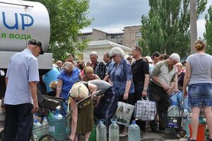 Из-за конфликта многие жители востока Украины испытывают трудности с доступом к питьевой воде