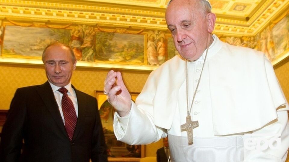 Путин встретится с Папой Римским