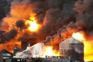 Последствия пожара могут сказаться на здоровье киевлян