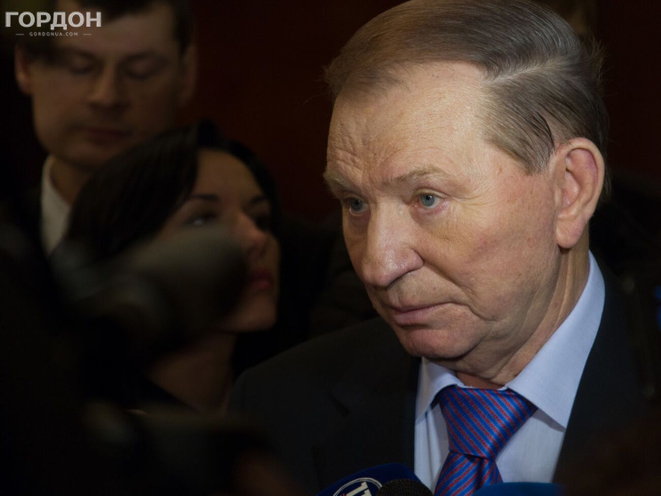 Леонид Кучма заявил, что представители "ДНР" и "ЛНР" не должны входить в трехстороннюю контактную группу по Донбассу