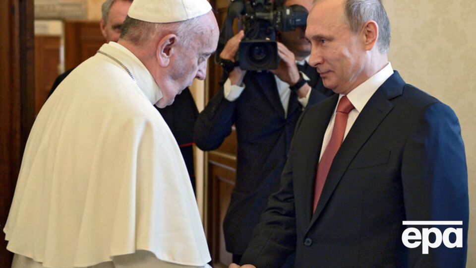 Президент России встретился с Папой Римским. Фоторепортаж