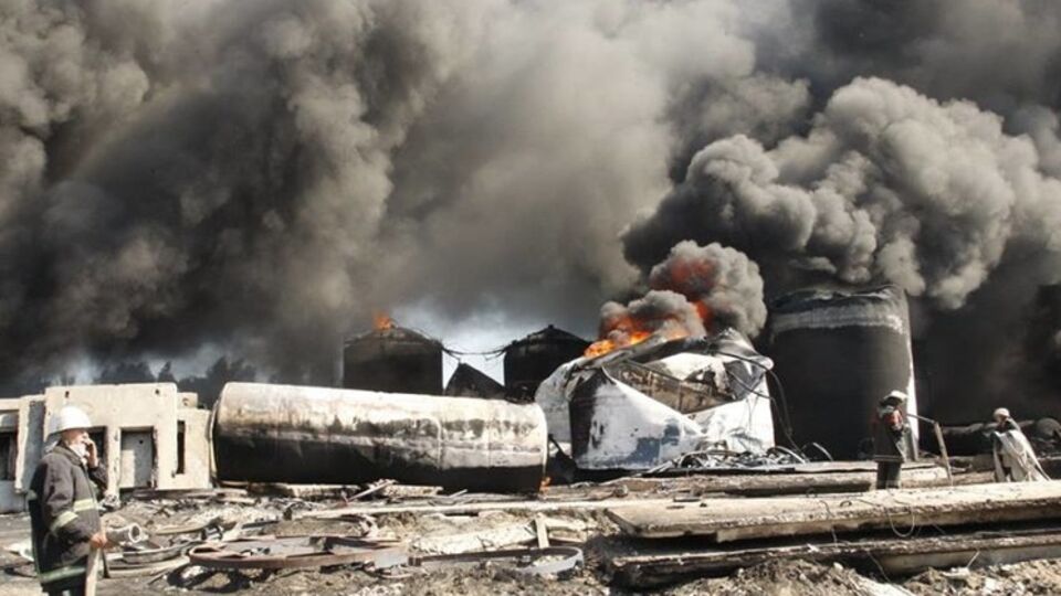 ГСЧС: Вся техника и личный состав были отведены от места взрыва заранее