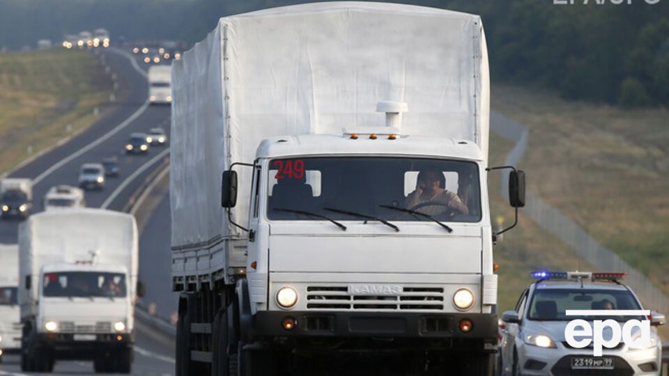 В Украину утром въехал очередной "гумконвой"