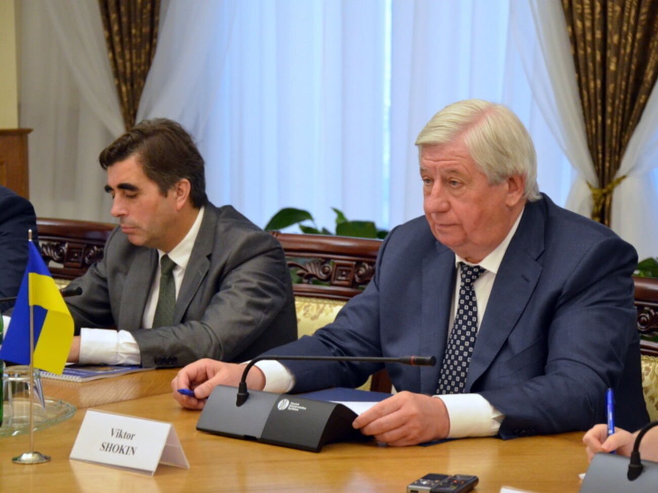 Шокин встретился с Пайеттом