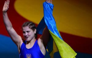 Украинская спортсменка Алина Стадник-Махиня