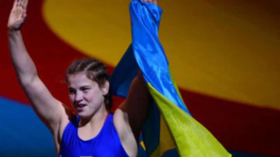 Украинская спортсменка Алина Стадник-Махиня