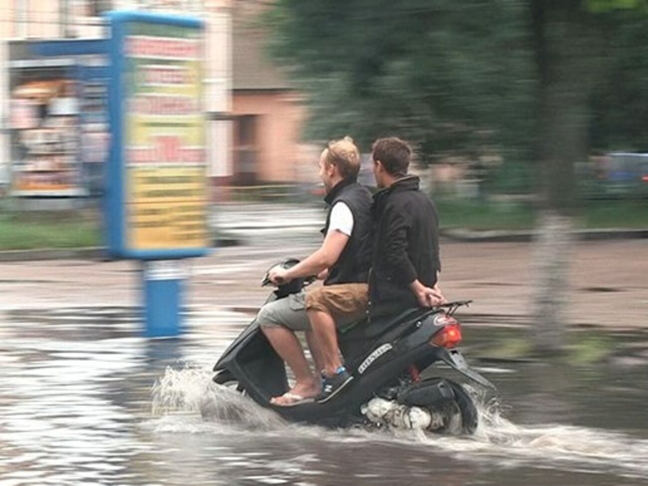 Ливень в Житомире